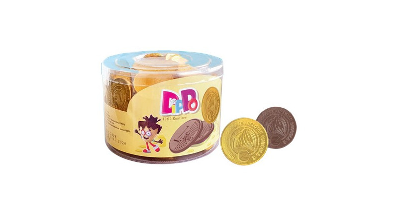 шоколадови монети 